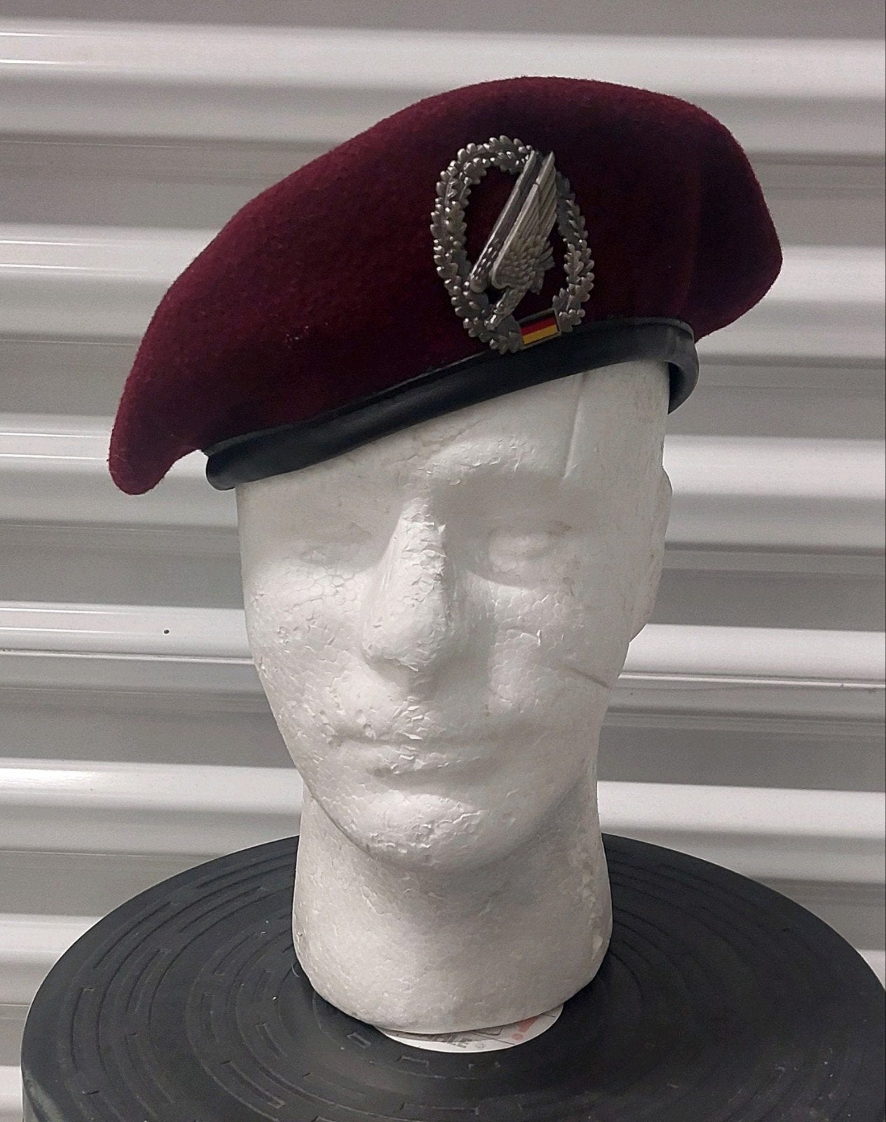 Bundeswehr Fallschirmjäger baret, Ophalen of Verzenden, Landmacht, Duitsland, Helm of Baret