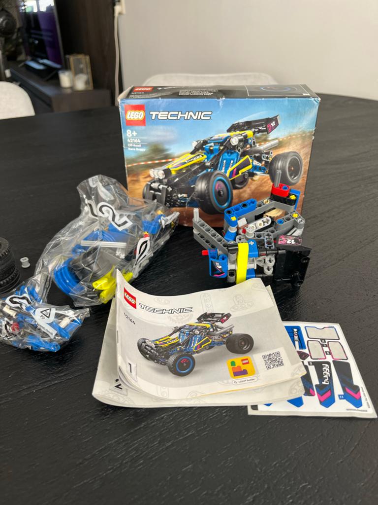 Lego Technic 42164 Off-Road Race Buggy - Deels in elkaar, Ophalen of Verzenden, Gebruikt