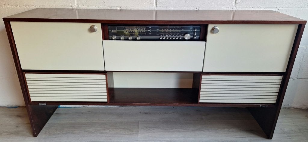Vintage / Retro Philips Stereo Dressoir jaren 70, Ophalen, Gebruikt, Philips