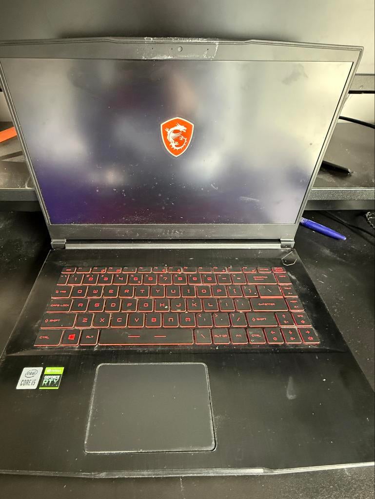 MSI GF65 10UE-405NL Gaming Laptop + MSI Optix G241 Monitor, Computers en Software, Windows Laptops, Gebruikt, Met videokaart, Ophalen of Verzenden