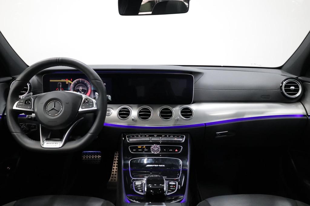 Mercedes-Benz E-klasse AMG 63 4MATIC 650+PK LED/VIRTUAL/SFEE, Auto's, Mercedes-Benz, Automaat, Gebruikt, Zwart, 11 km/l