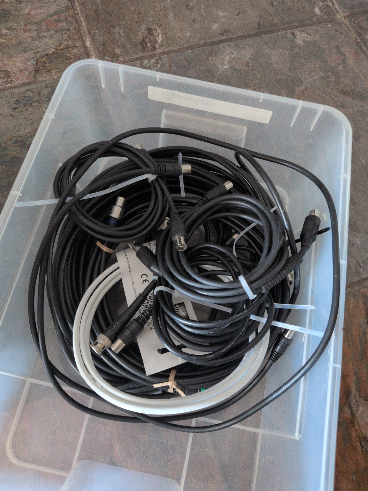 Diverse coax kabels - Verschillende lengtes en types, Ophalen of Verzenden