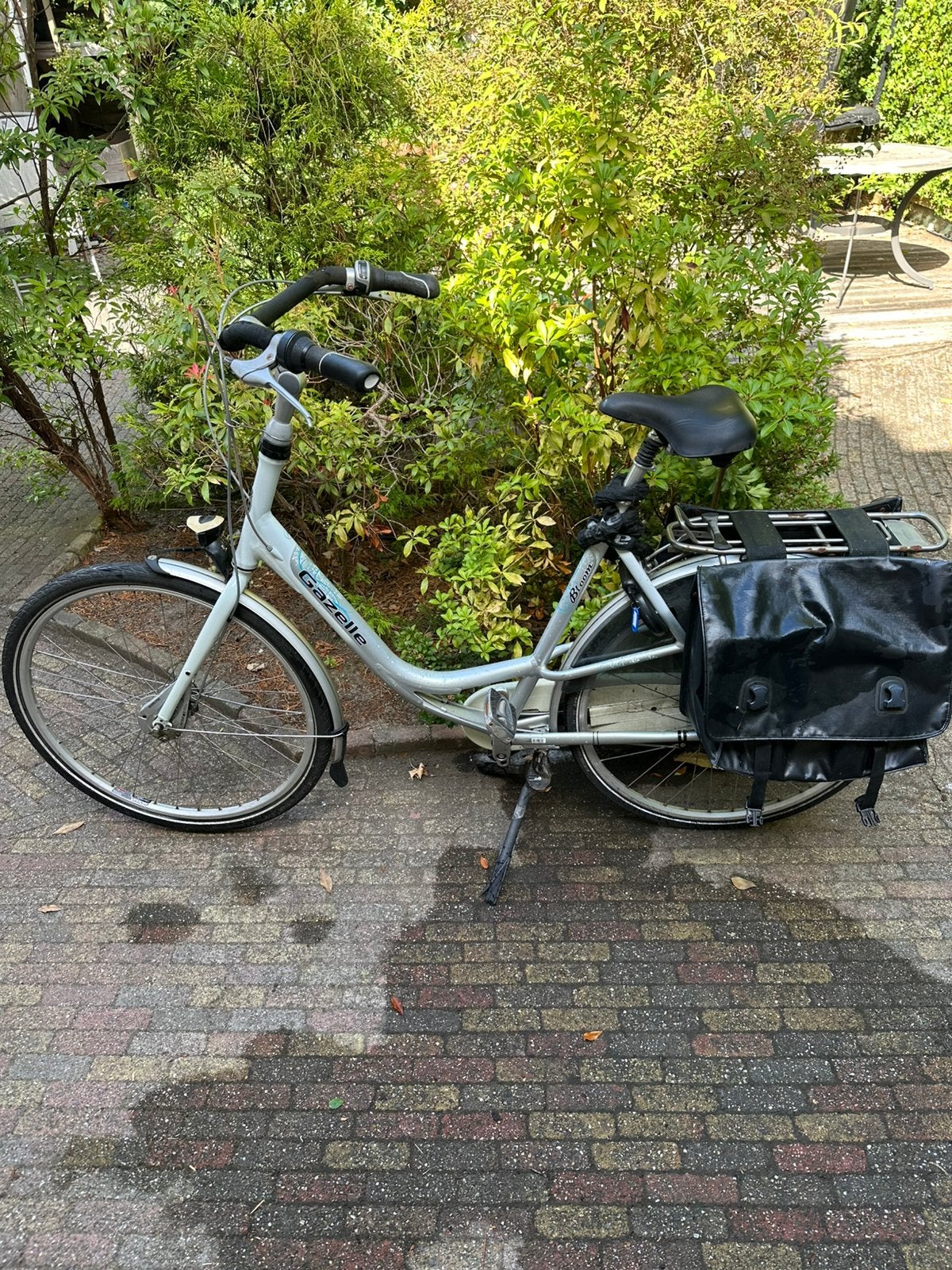 Gazelle bloem, Fietsen en Brommers, Ophalen, 2 zitjes, Versnellingen, Zo goed als nieuw