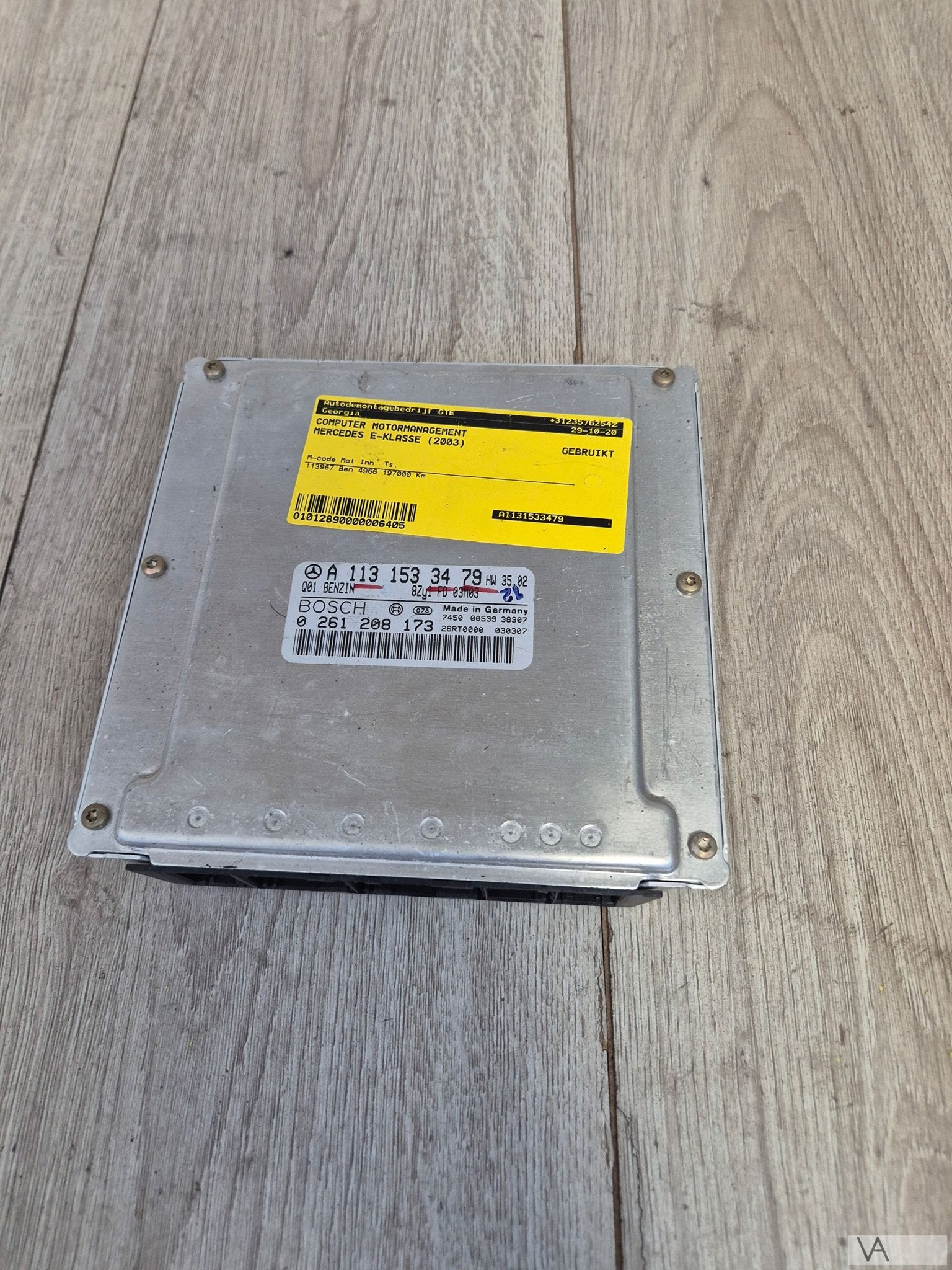 ECU motorcomputer Mercedes E klasse W211 E500 ML500 S500 v8, Gebruikt, -, Ophalen of Verzenden, -