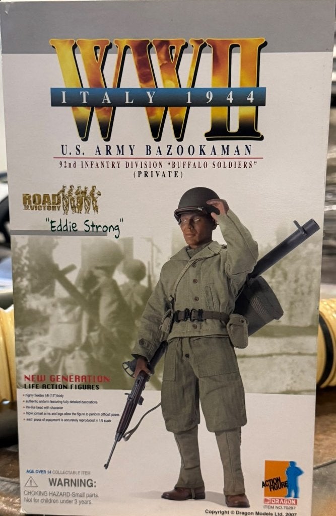Dragon schaal 1/6 Eddie Strong U.S. Army bazookaman Italy, Verzamelen, Militaria | Tweede Wereldoorlog, Ophalen of Verzenden, Amerika