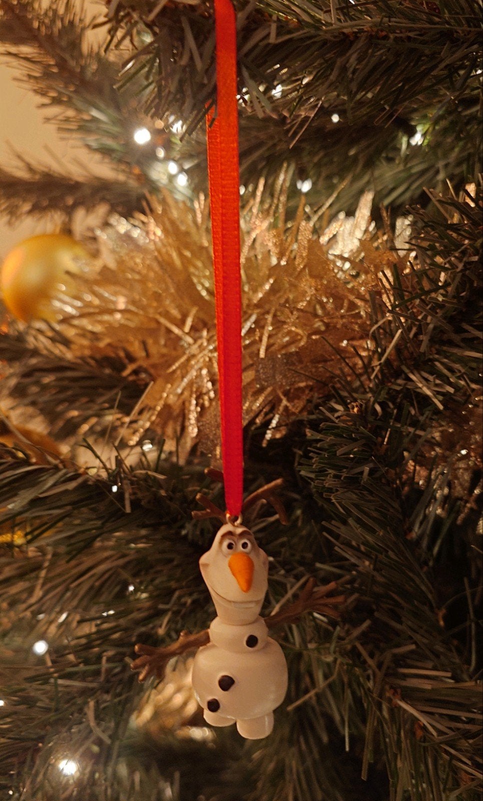 Disney Frozen Olaf kerst ornament hanger kerstbal, Ophalen of Verzenden, Nieuw