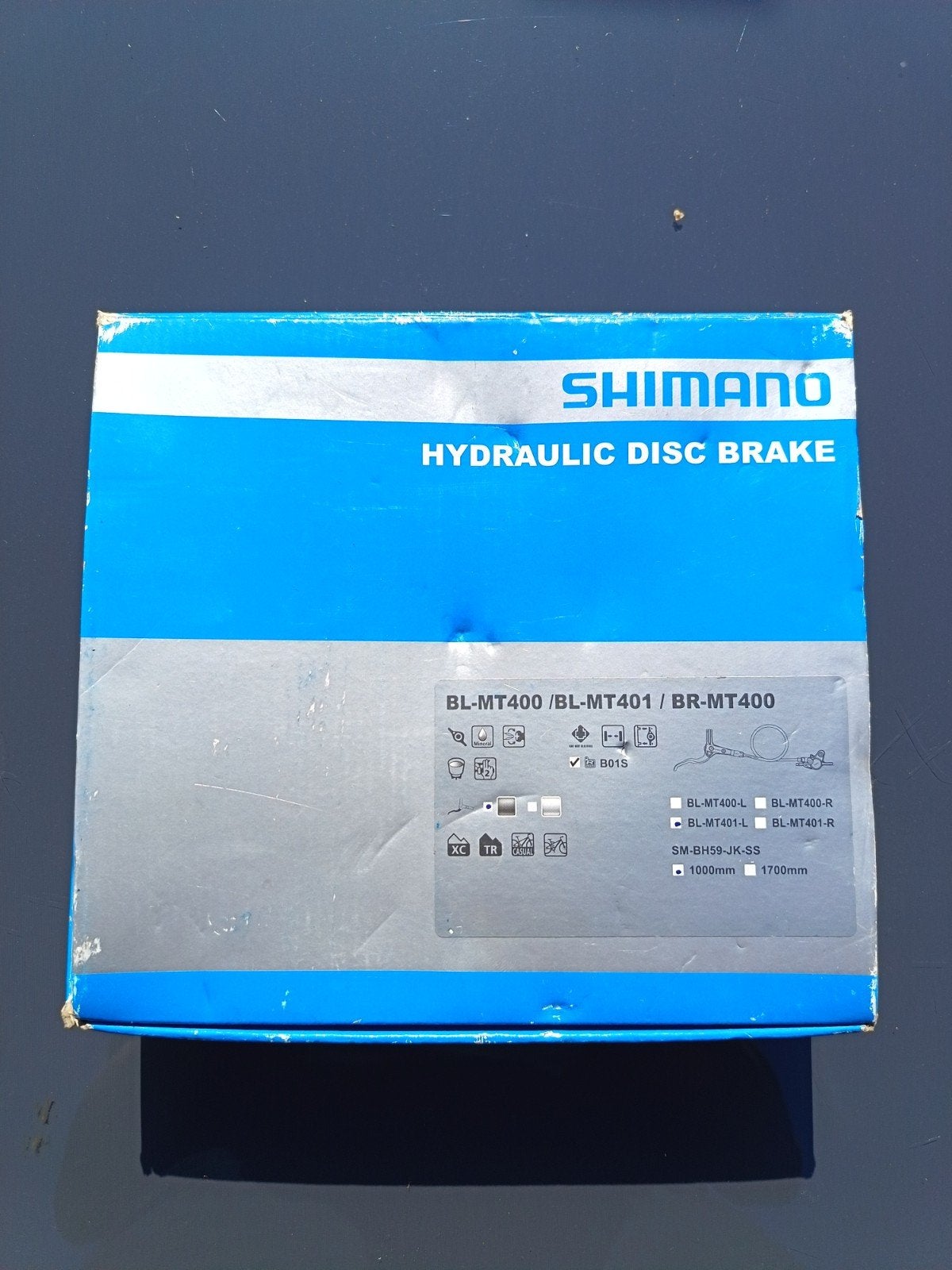 Shimano Hydraulische Schijfrem BL-MT400/BR-MT400, Fietsen en Brommers, Fietsonderdelen, Ophalen of Verzenden