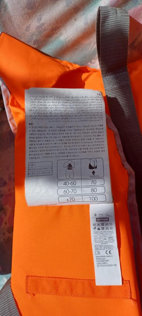 Decathlon Reddingsvest 40-60 kg, Ophalen of Verzenden, Zo goed als nieuw, Decathlon, Dame of Heer