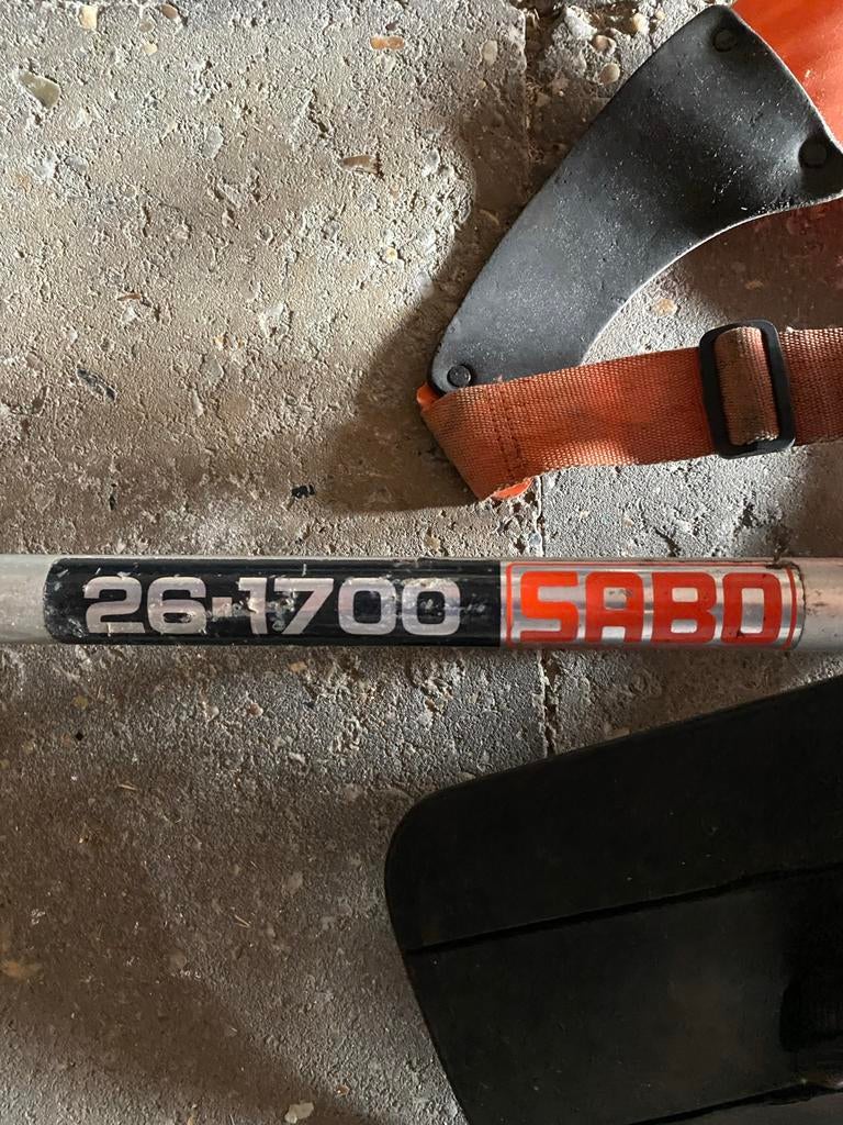 SABO 26-1700 Benzine Bosmaaier - Krachtig en Betrouwbaar, Ophalen, Gebruikt, 30 tot 50 cm, Benzine
