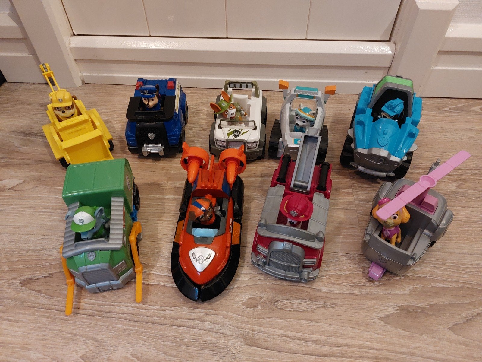Paw Patrol voertuigen, Kinderen en Baby's, Speelgoed | Speelgoedvoertuigen, Ophalen of Verzenden, Zo goed als nieuw