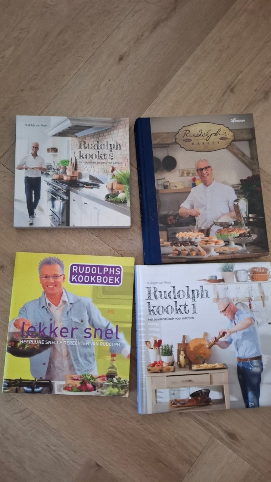 Rudolph kookboeken: Rudolph kookt 1, 2, Bakery & Lekker Sne, Ophalen of Verzenden