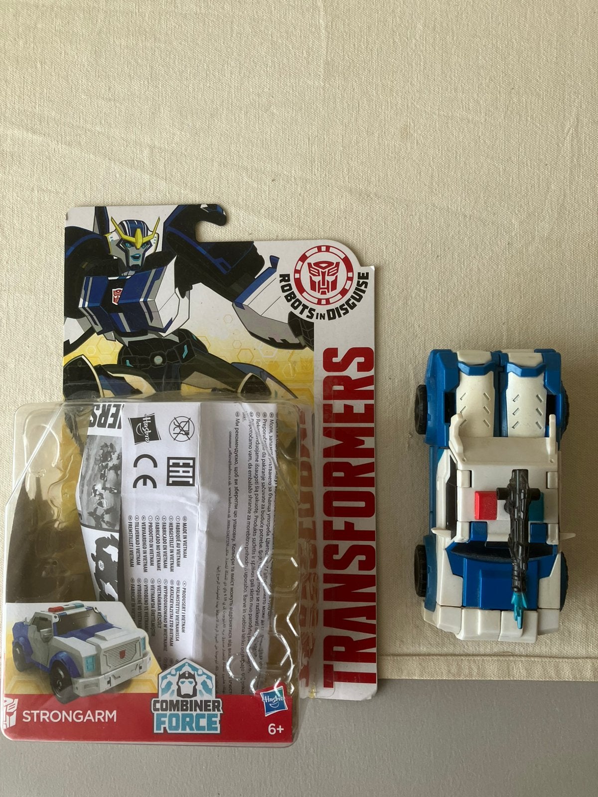 Transformers Robots in disguise Strongarm, Verzamelen, Transformers, Overige generaties, Ophalen of Verzenden, Gebruikt, Autobots