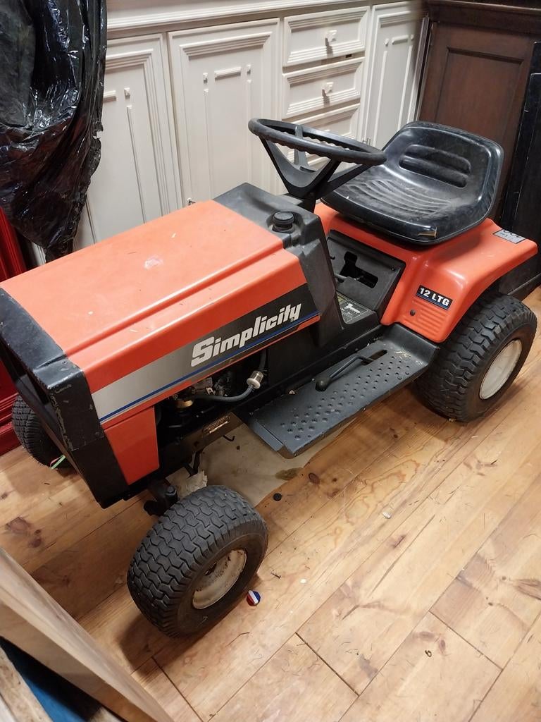 Vintage Simplicity 12 LTG Zitmaaier - Briggs & Stratton, Tuin en Terras, Zitmaaiers, Ophalen