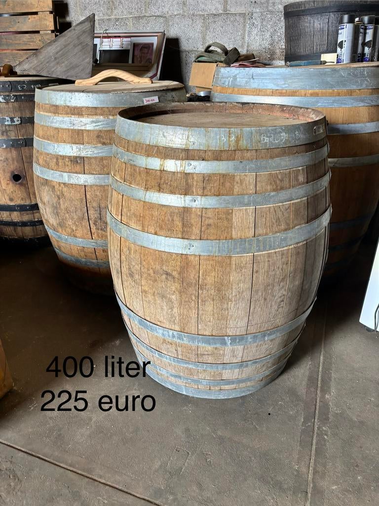 regenton/wijnvat/dompelbad van 400 liter, Ophalen, 150 liter of meer, Dd, Zo goed als nieuw