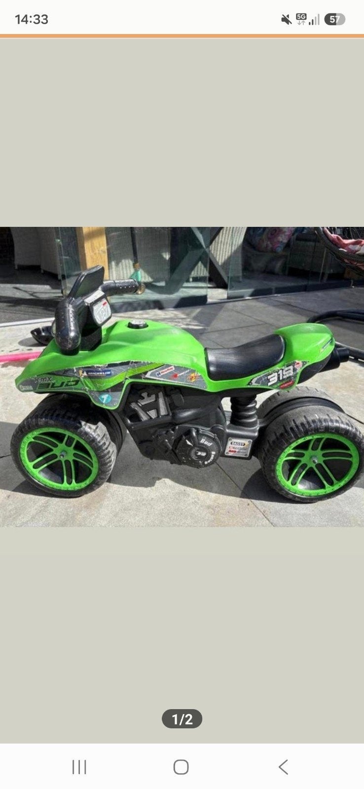 Loopfiets falk motor kawasaki, Ophalen, Gebruikt, Overige merken, Motor