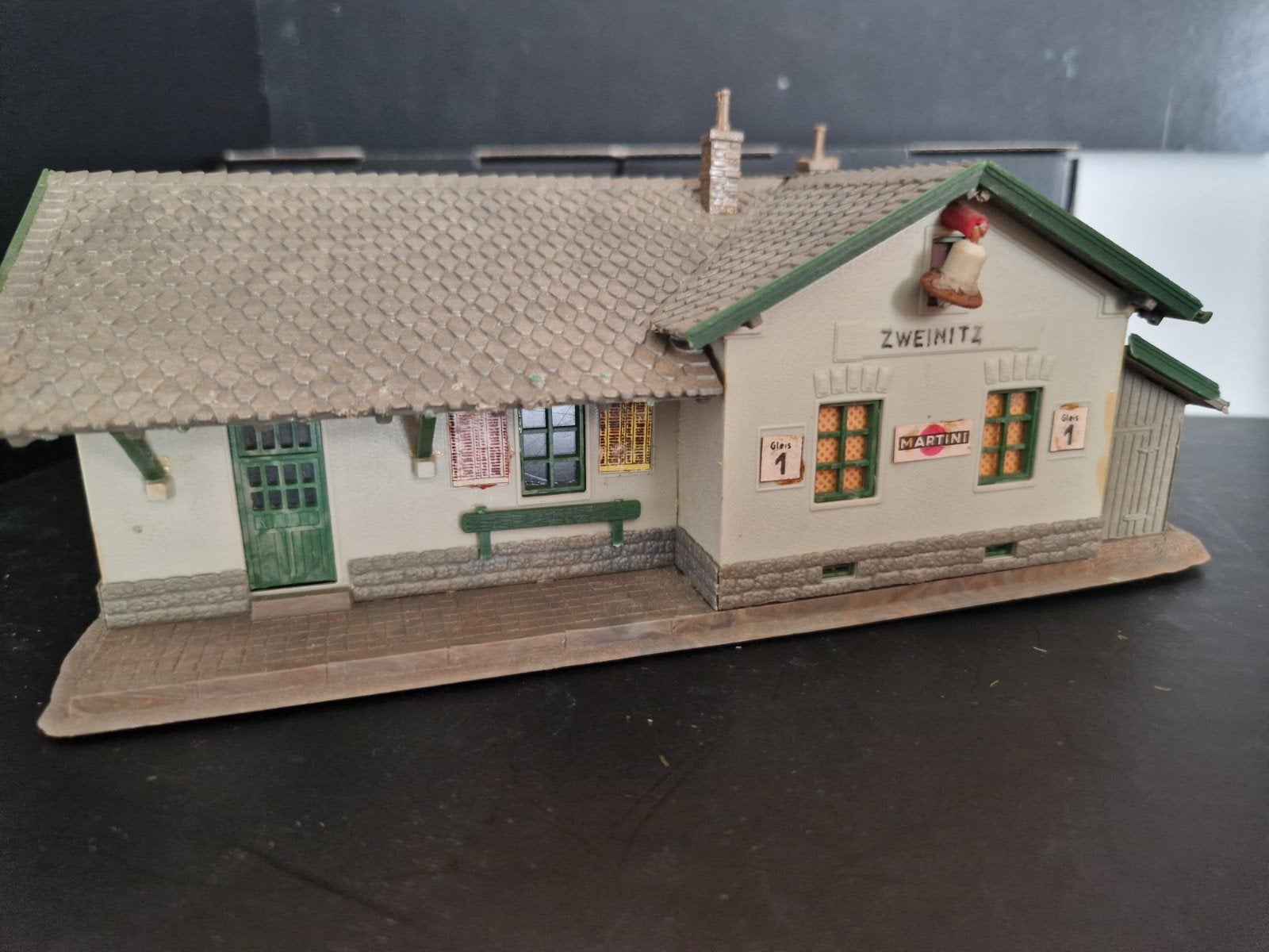 Modelspoorweg Station Zweinitz - Gebouw, Overige merken, Gebruikt, Gelijkstroom of Wisselstroom, Brug, Tunnel of Gebouw