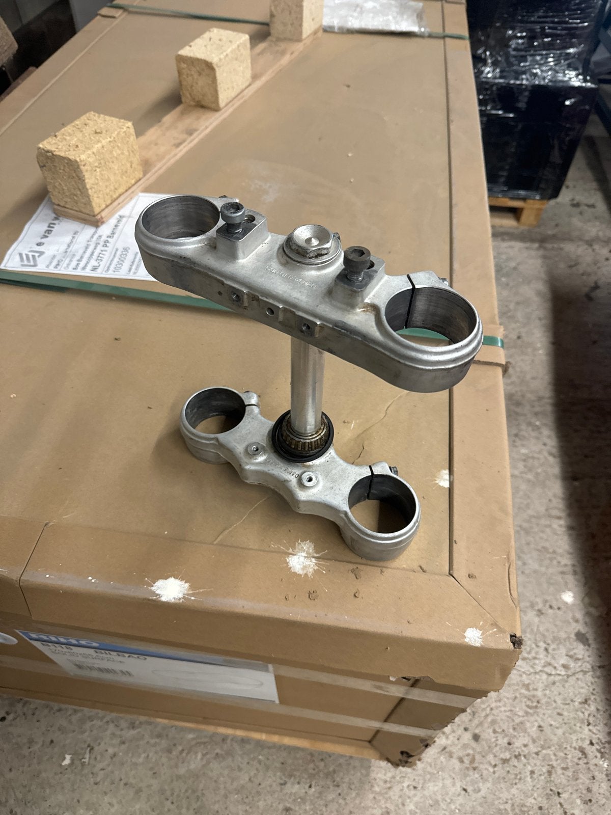 KTM SXF Kroonplaten (59001034020), Ophalen of Verzenden, Gebruikt