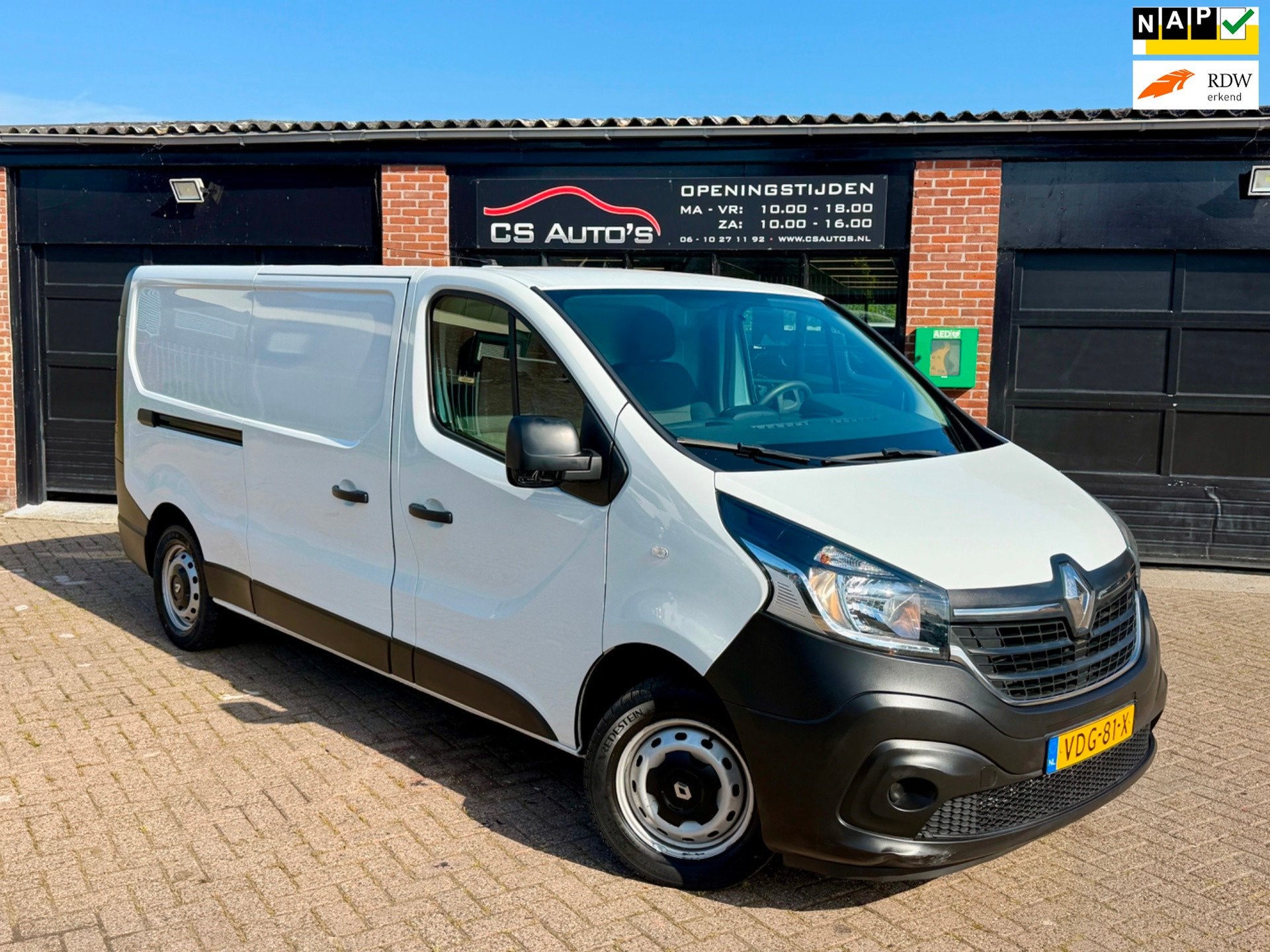 Renault Trafic 1.6 dCi |L2H1|10-2019|EURO6|AIRCO|CRUISE.CONT, Voorwielaandrijving, Gebruikt, Euro 6, Renault