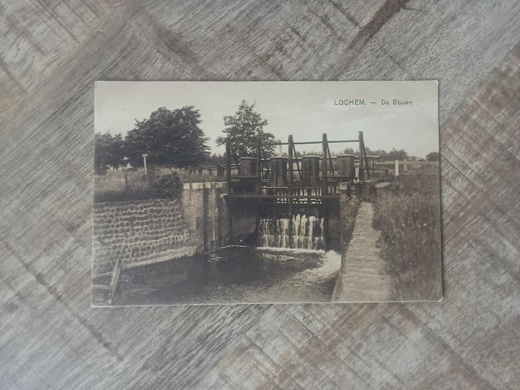 Ansichtkaart oud Lochem, de stuwe, Verzenden, 1920 tot 1940, Gelderland