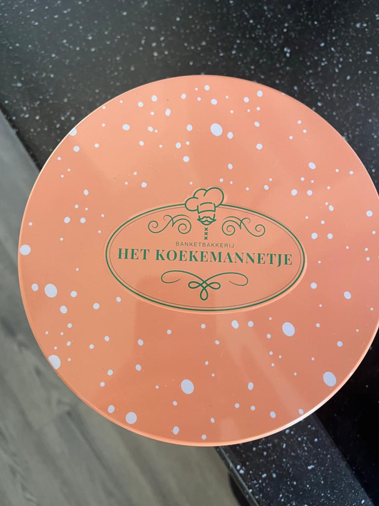Special edition, kerst koektrommel het Koekemannetje, Ophalen, Koek(jes)