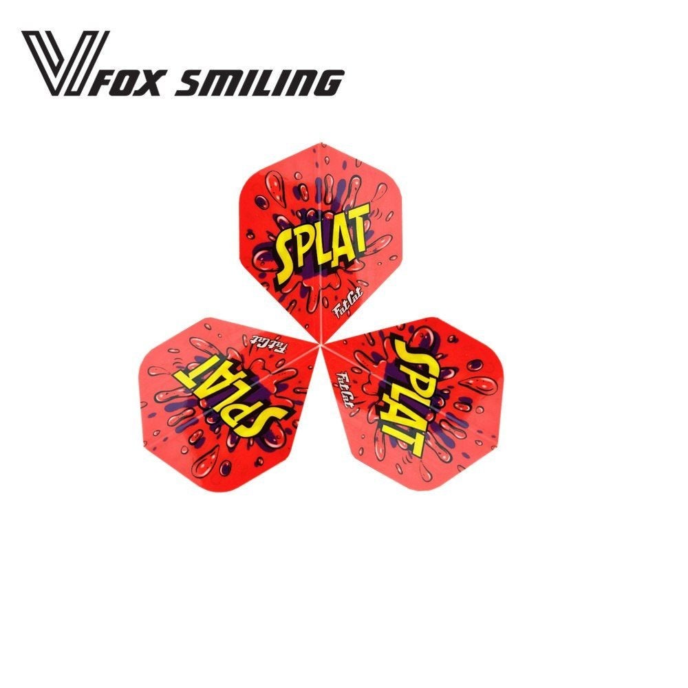 Fox Smiling 'SPLAT' Dart Flights - Set van 30 stuks, Ophalen of Verzenden, Nieuw, Flights