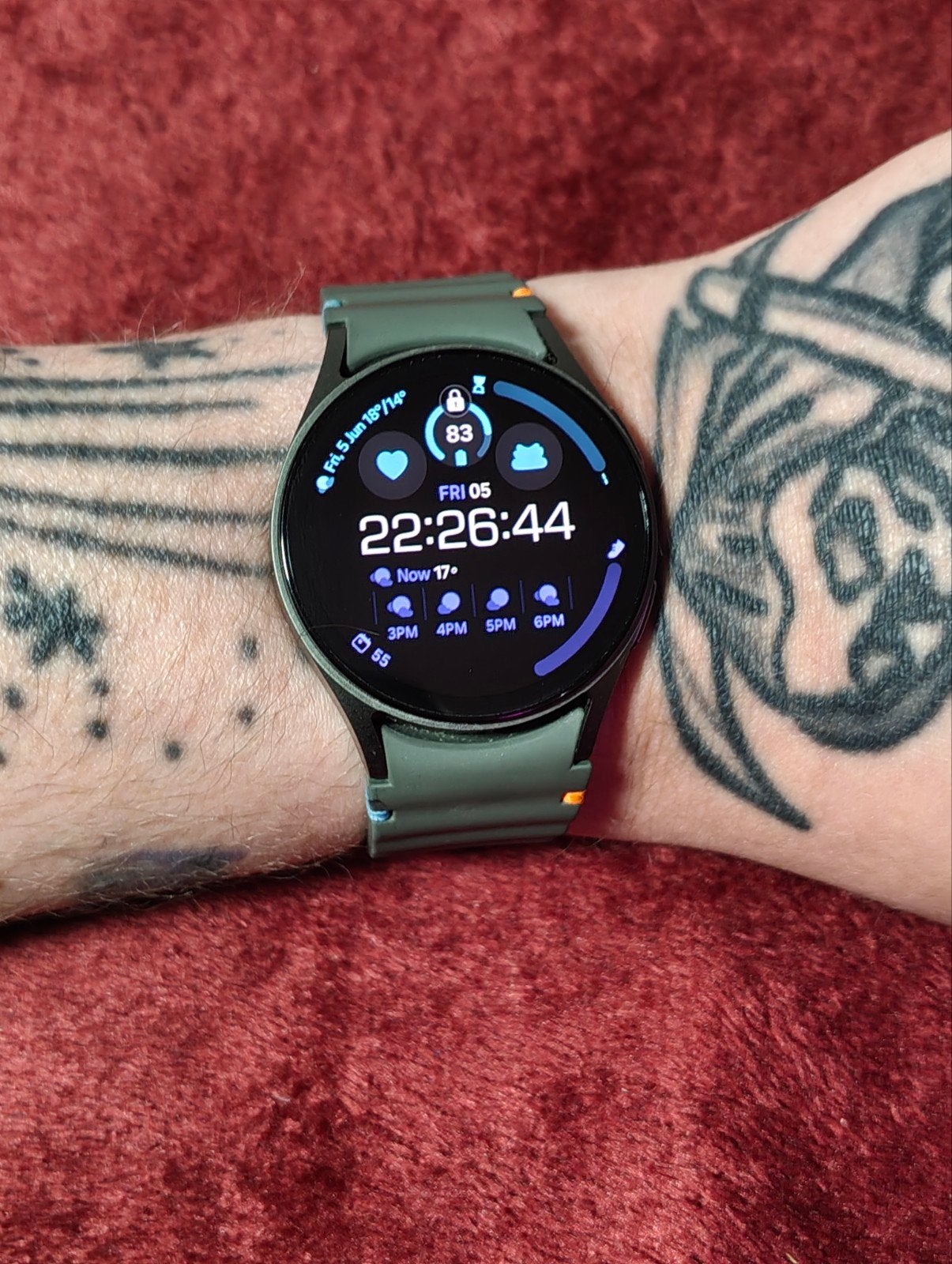 Samsung Galaxy Watch 7 40mm Groen Compleet in doos, Sieraden, Tassen en Uiterlijk, Smartwatches, Conditie, Ophalen of Verzenden