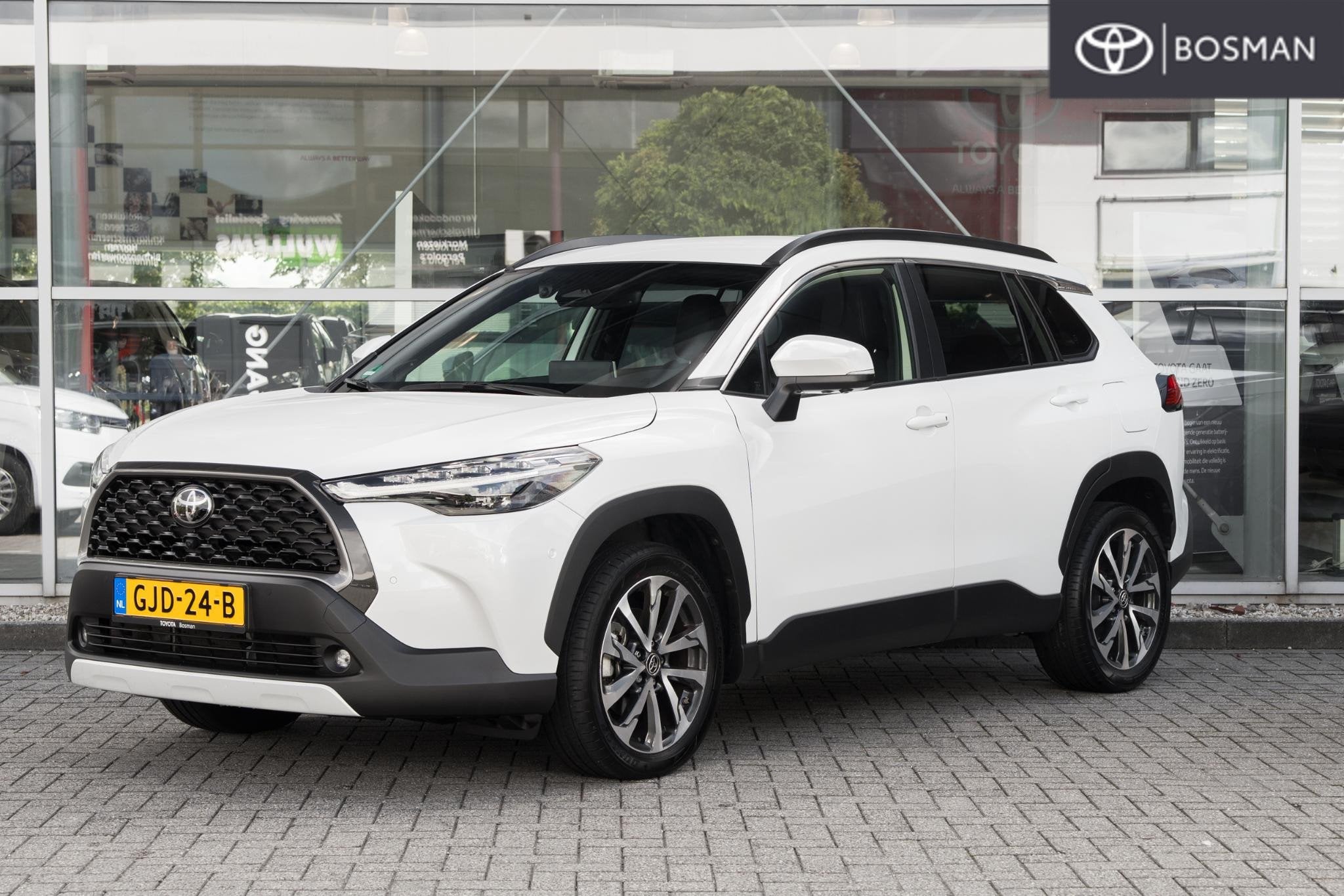 Toyota Corolla Cross Hybrid 200 Executive, Auto's, Gebruikt, 4 cilinders, Wit, Bedrijf