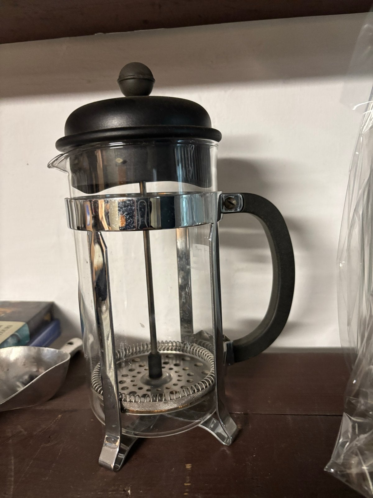 Bodum French Press Koffiezetapparaat /Perculator, Ophalen, Koffiemachine, Gemalen koffie, Zo goed als nieuw