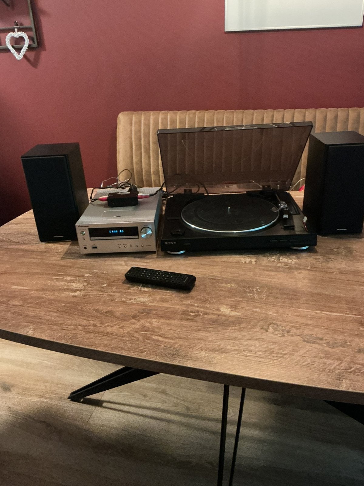 Radio/versterker met platenspeler, Ophalen, Gebruikt