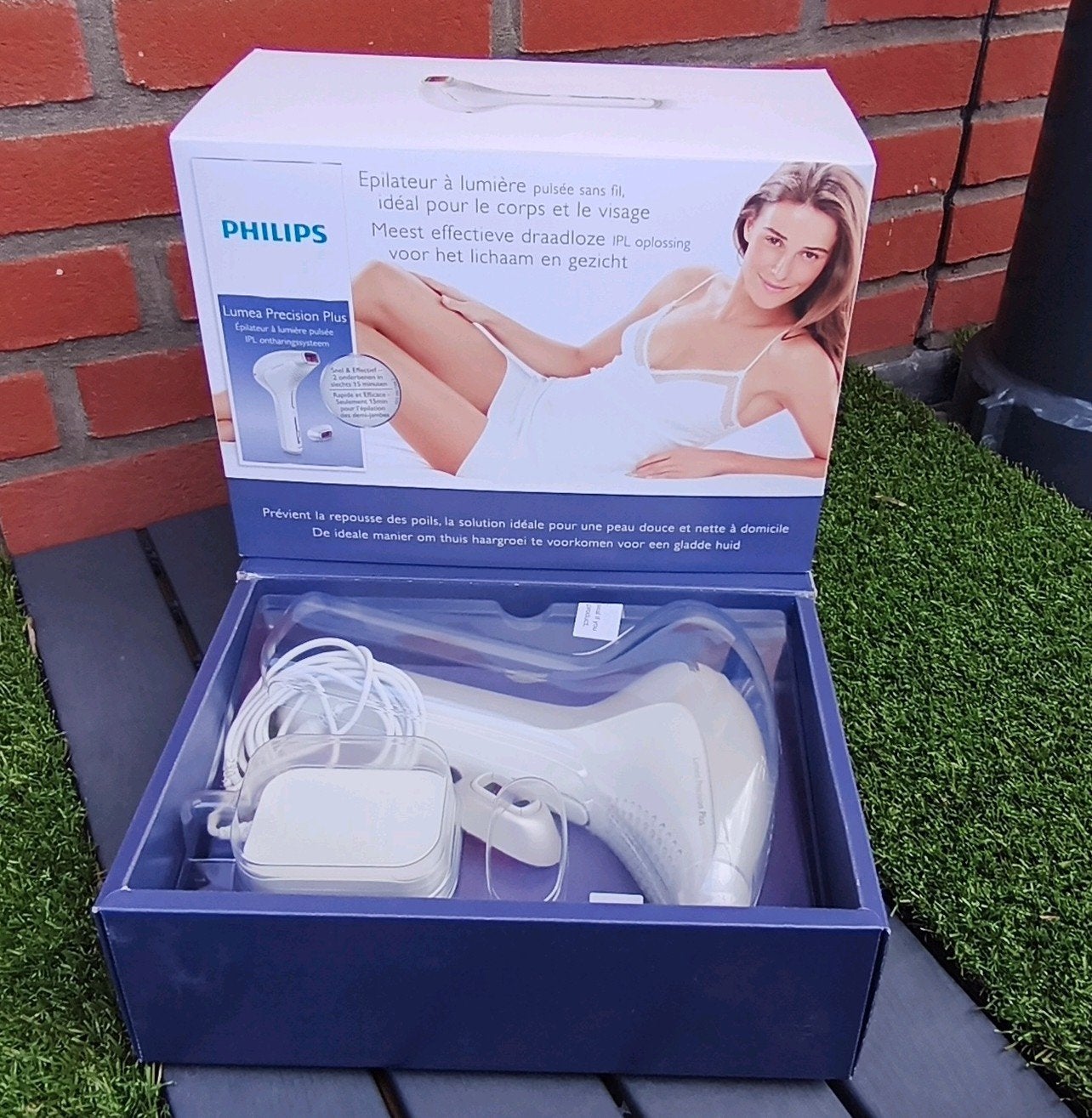Philips Lumea Prestige IPL ontharingsapparaat, Ophalen of Verzenden, Zo goed als nieuw, Scheren en Epileren