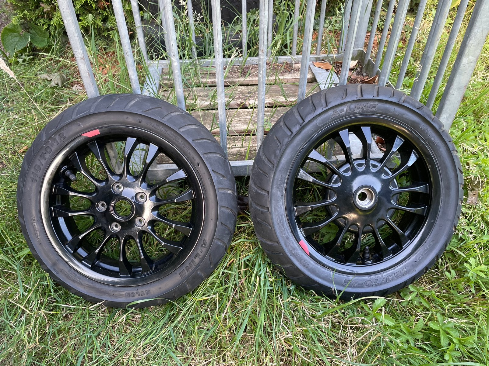 Vespa Sprint Velgen set, Ophalen, Gebruikt, Overige typen, Overige merken