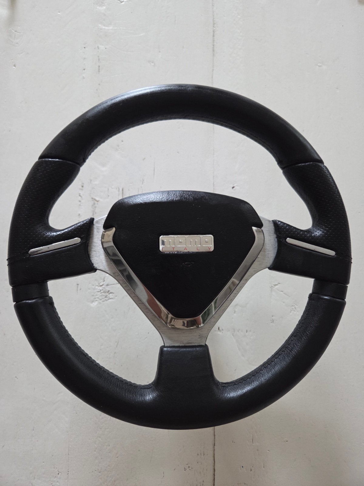 MOMO S32 EVO lederen autostuur KBA70262 | Almere Zeist, Auto-onderdelen, Ophalen of Verzenden