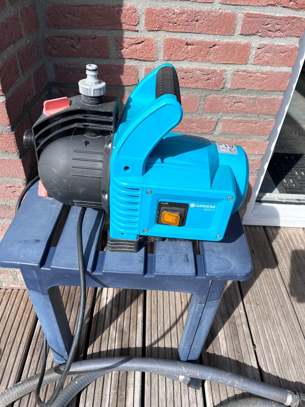 Gardena 3000/4 Classic hydrofoorpomp, Ophalen, Gebruikt, Elektrisch, Hydrofoorpomp