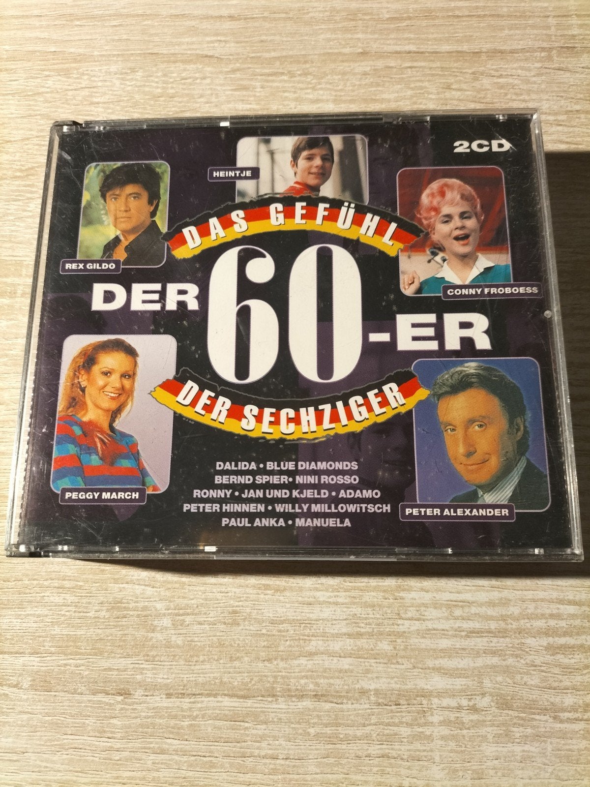 Das gefuhl der 60er 2 cd box, Ophalen of Verzenden, Pop