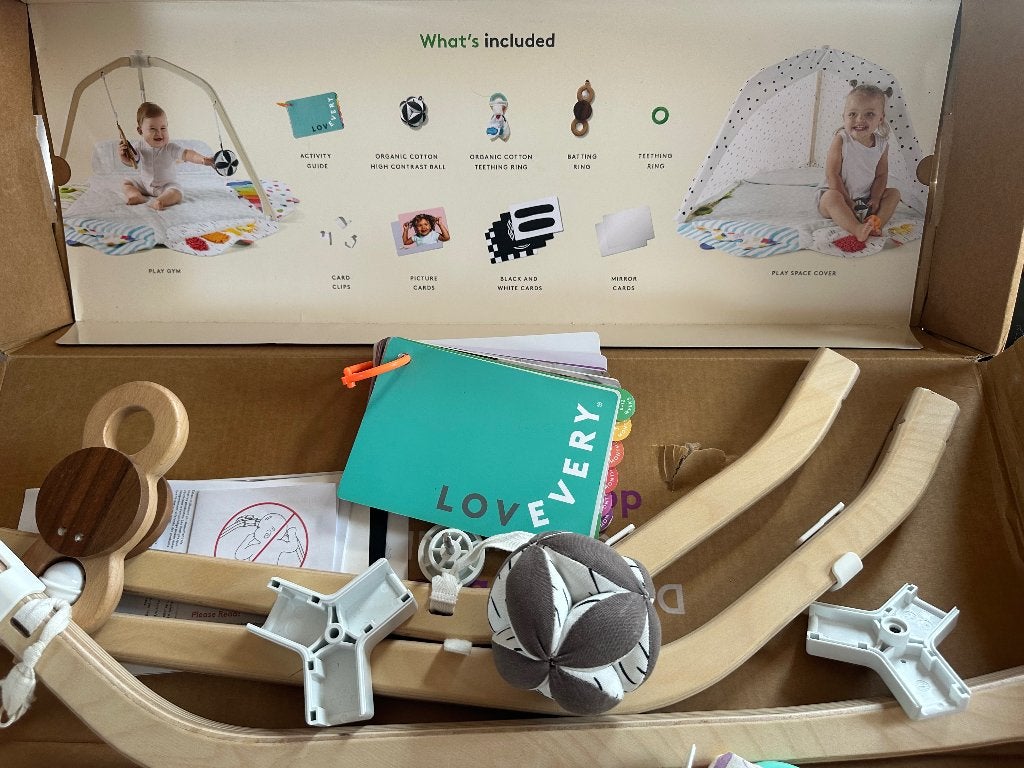 Lovevery Playgym babygym compleet, Ophalen, Zo goed als nieuw, Babygym