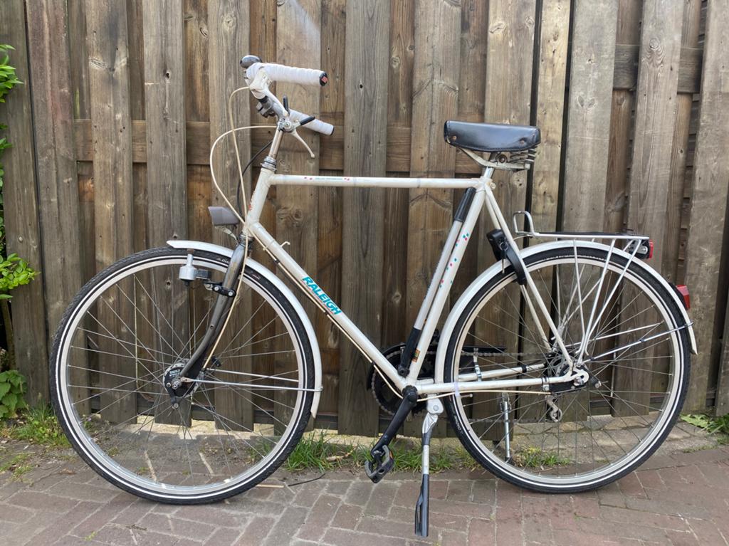 Raleigh Full Diamond maat 61!, Gebruikt, Versnellingen, 57 tot 61 cm, Trommelrem