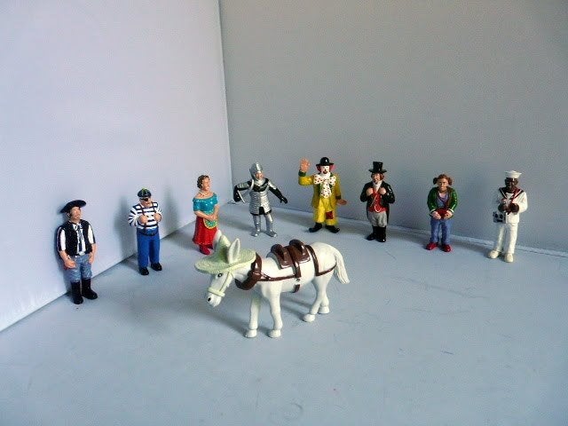 Pipo de Clown, Mamaloe en de anderen (9x).JPG, Verzamelen, Ophalen of Verzenden, Zo goed als nieuw