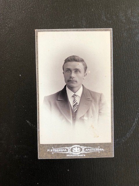 oude foto rond 1900, Verzamelen, Foto's en Prenten, Gebruikt, Foto, Ophalen of Verzenden, Voor 1940