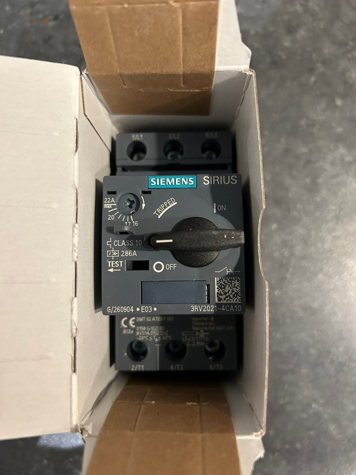 Siemens 3rv2021-4CA10, Ophalen of Verzenden, Nieuw, Siemens, Overige typen