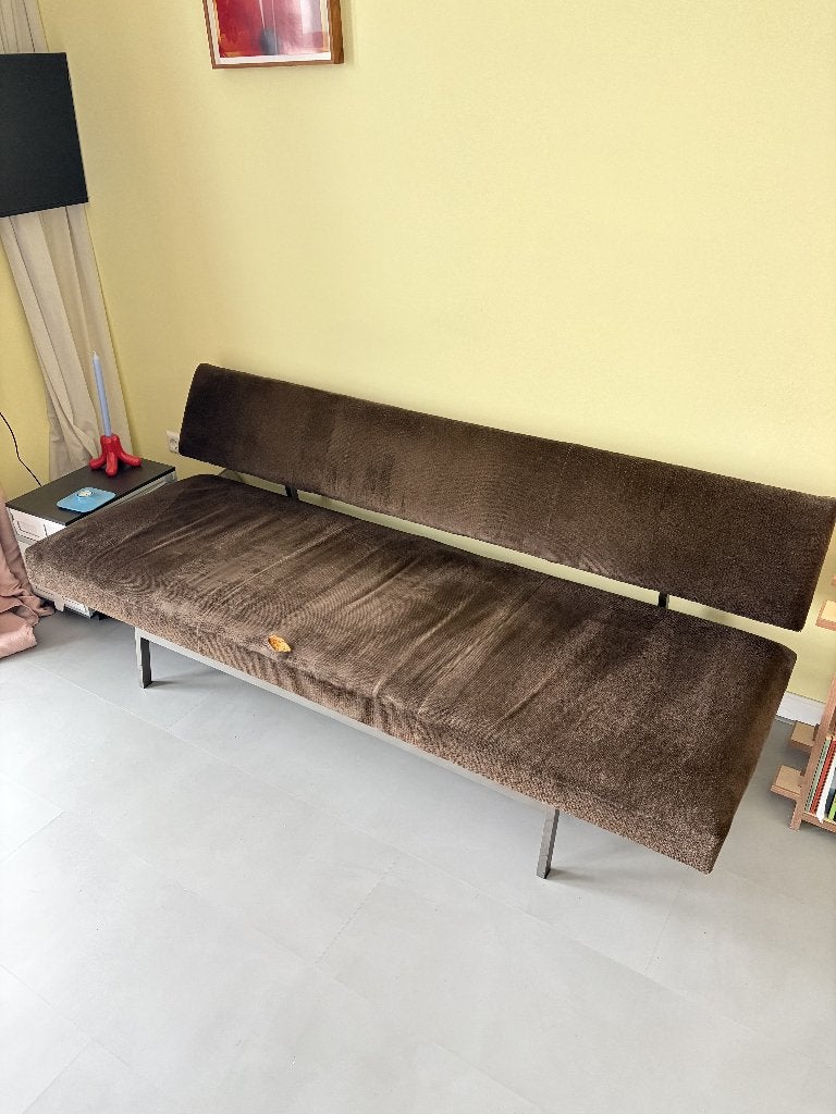 Mid Century Martin Visser-stijl bank, Huis en Inrichting, Gebruikt, 150 tot 200 cm, Driepersoons, 75 tot 100 cm