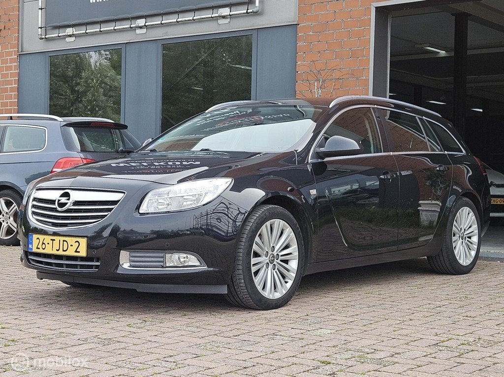 Opel Insignia Sports Tourer 1.4 Turbo EcoFLEX Business Editi, Auto's, Euro 5, Gebruikt, 4 cilinders, Zwart