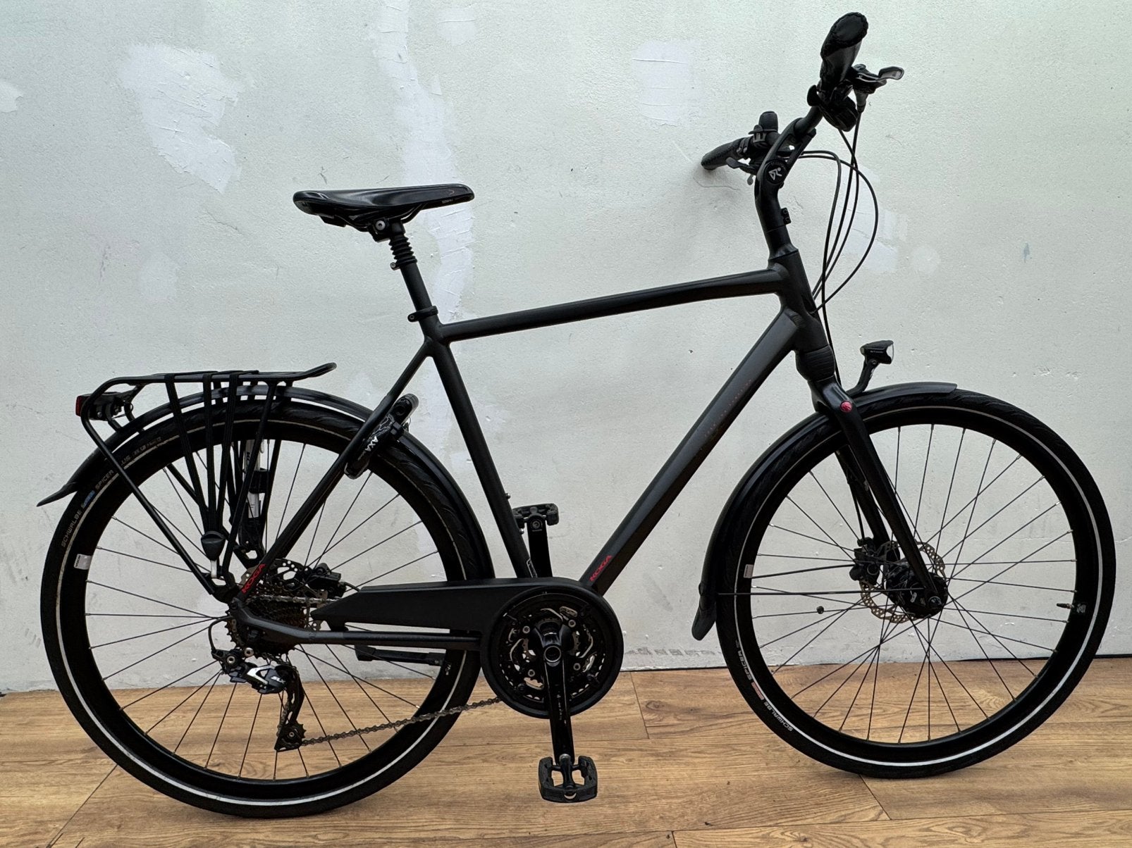 Koga f3 5.1 heren hybride fiets 57 cm, Ophalen, 28 inch, Vering, Zo goed als nieuw