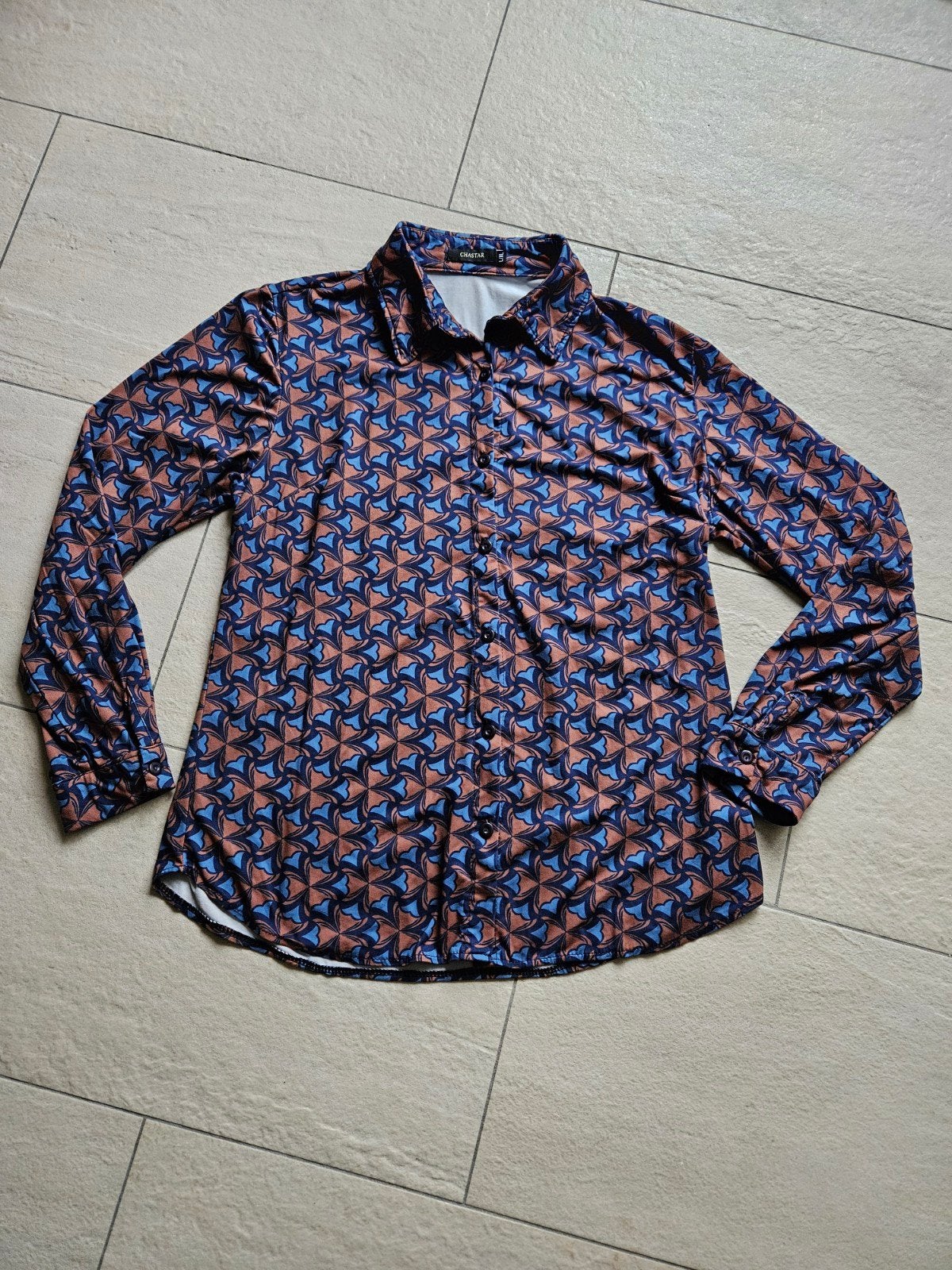 Chastar blouse L/XL, Blauw, Chastar, Maat 42/44 (L), Ophalen of Verzenden