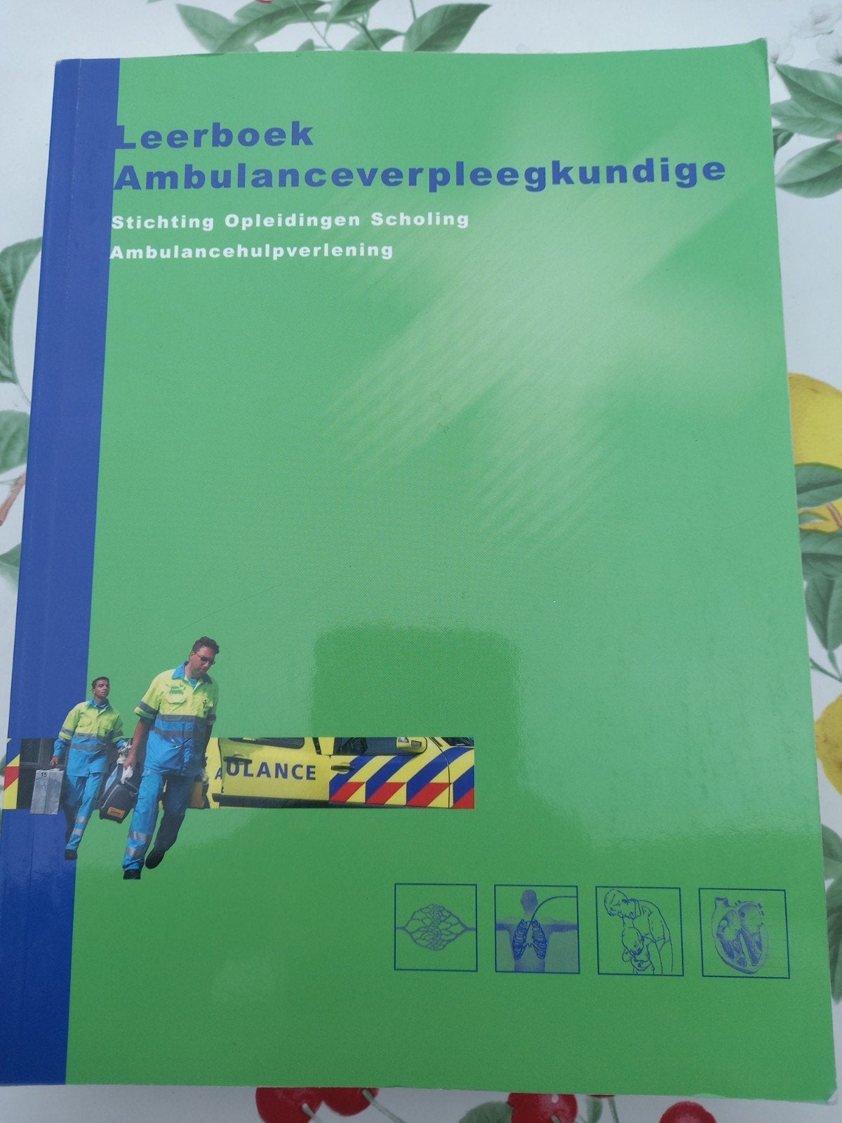M6 Leerboek Ambulanceverpleegkundige, Stichting Opleidingen Scholing Ambulancehulpverlening, Zo goed als nieuw, Beta, HBO
