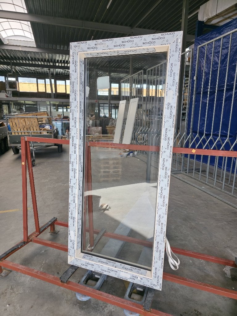 Kunststof raam kozijn Schüco 785x1745 mm (NIEUW) 4, Doe-het-zelf en Verbouw, Kozijnen en Schuifpuien, Kunststof, Raamkozijn, Nieuw