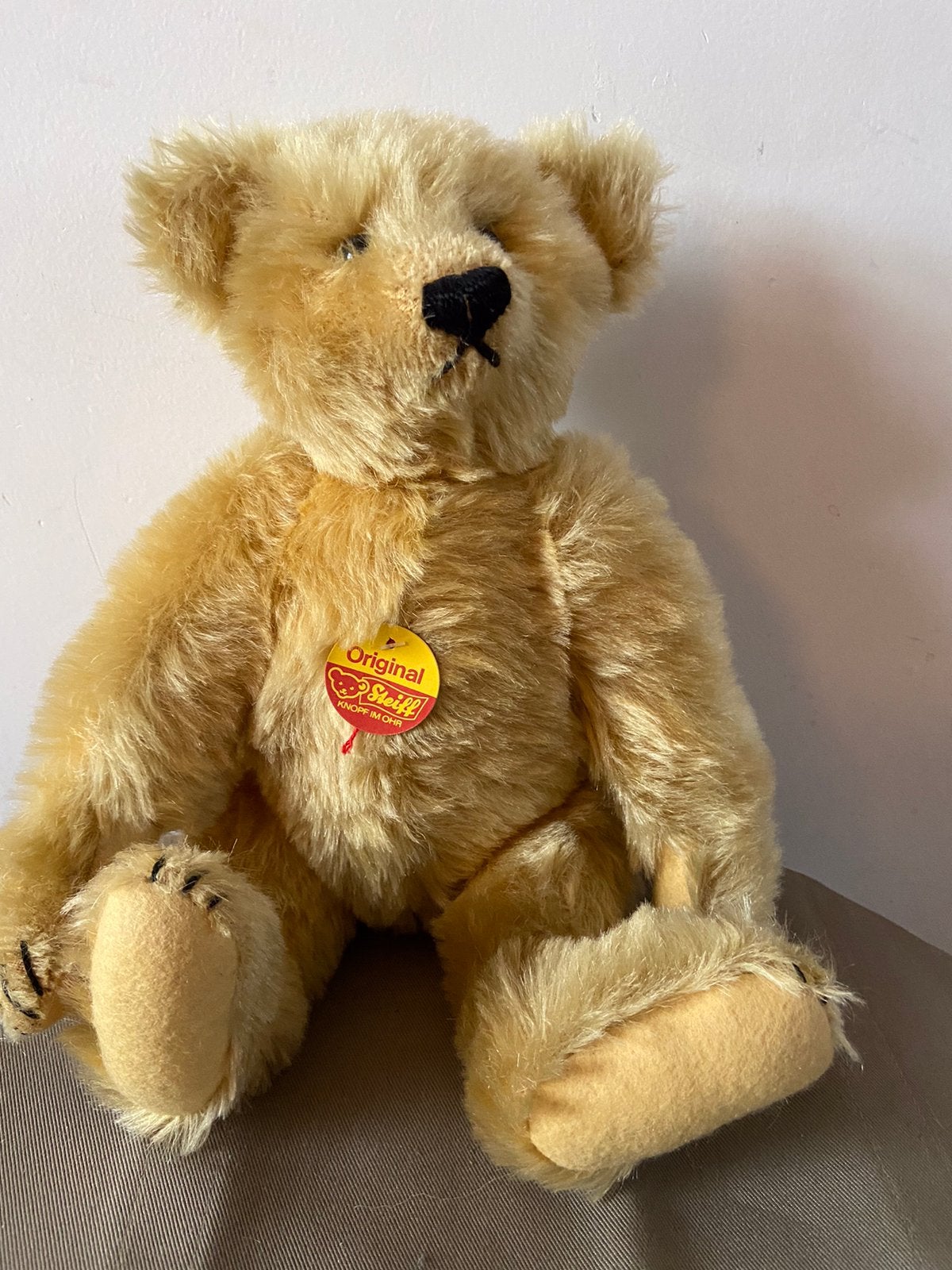 Steiff Original Teddy Replica 1904. 0165/32, Ophalen of Verzenden, Zo goed als nieuw, Stoffen beer, Steiff