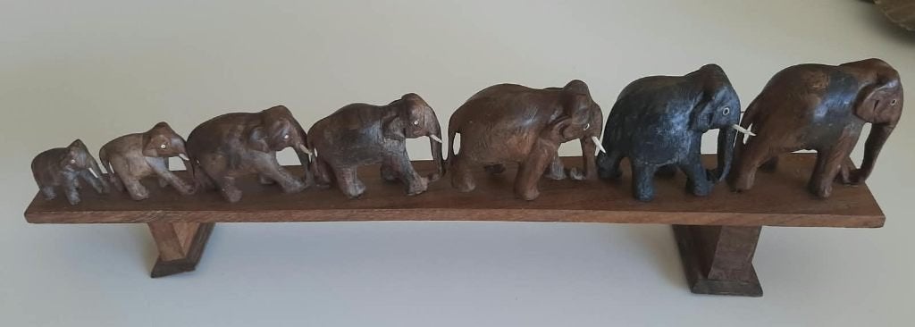 Verzameling Olifantjes en andere dieren, Ophalen, Gebruikt, Overige soorten, Beeldje of Figuurtje