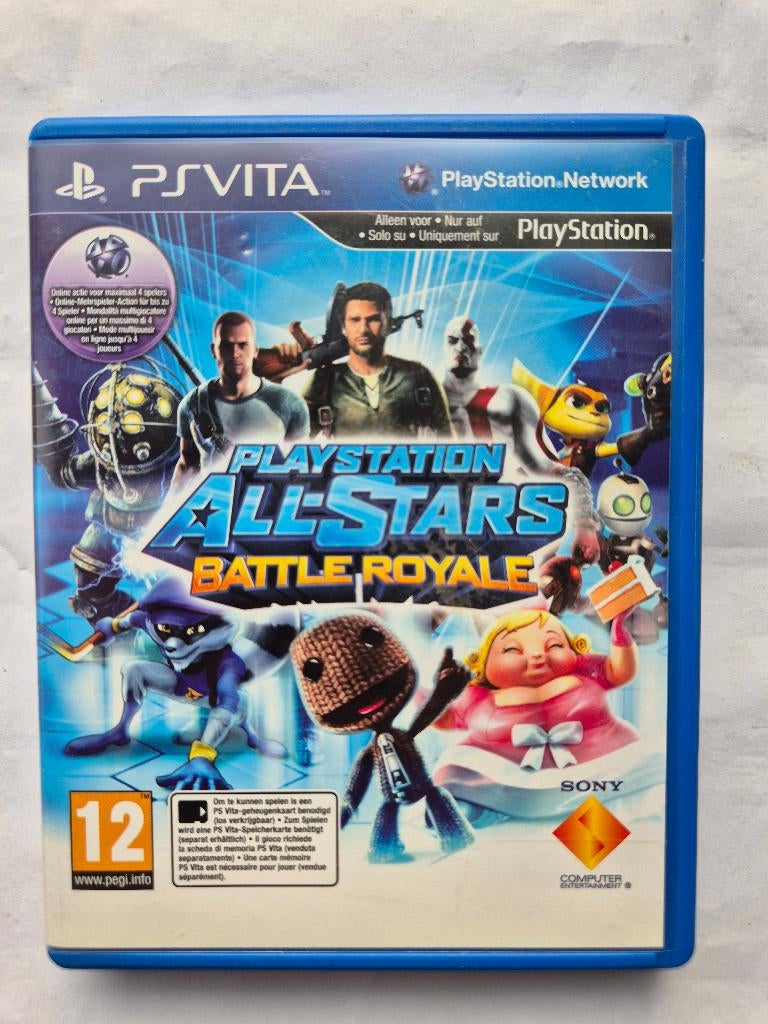 playstation ALL-STARS battle royale, Spelcomputers en Games, Games | Sony PlayStation Vita, Gebruikt, Vechten, 1 speler, Ophalen of Verzenden