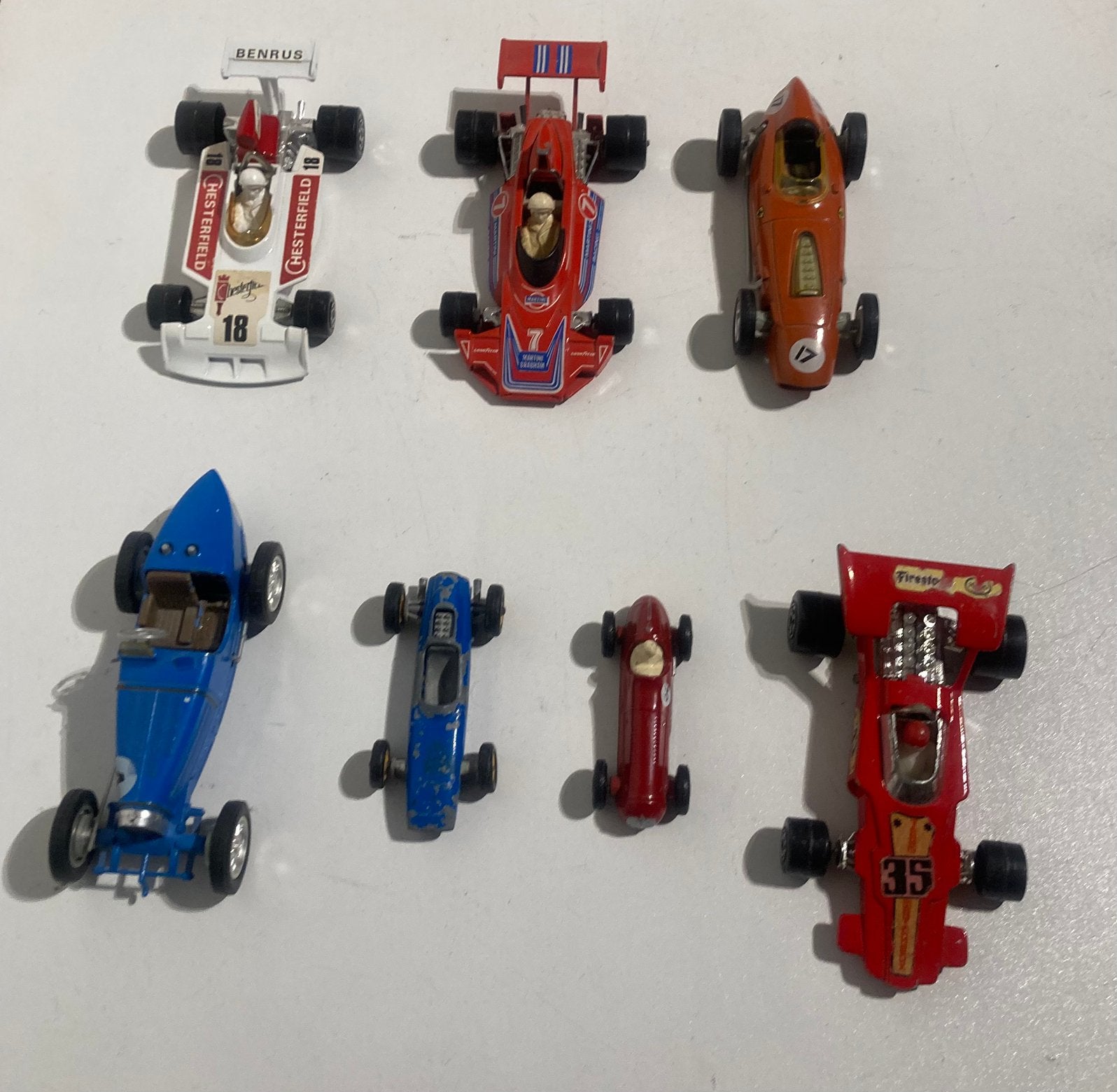 7 x matchbox F1. Prijs verlaagd, Ophalen of Verzenden, Zo goed als nieuw, Formule 1