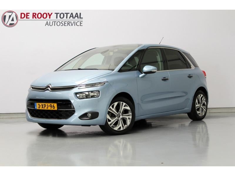 Citroën C4 Picasso 1.6 e-THP Intensive 165PK, RIJKLAAR | AU, Stof, Gebruikt, 4 cilinders, Blauw